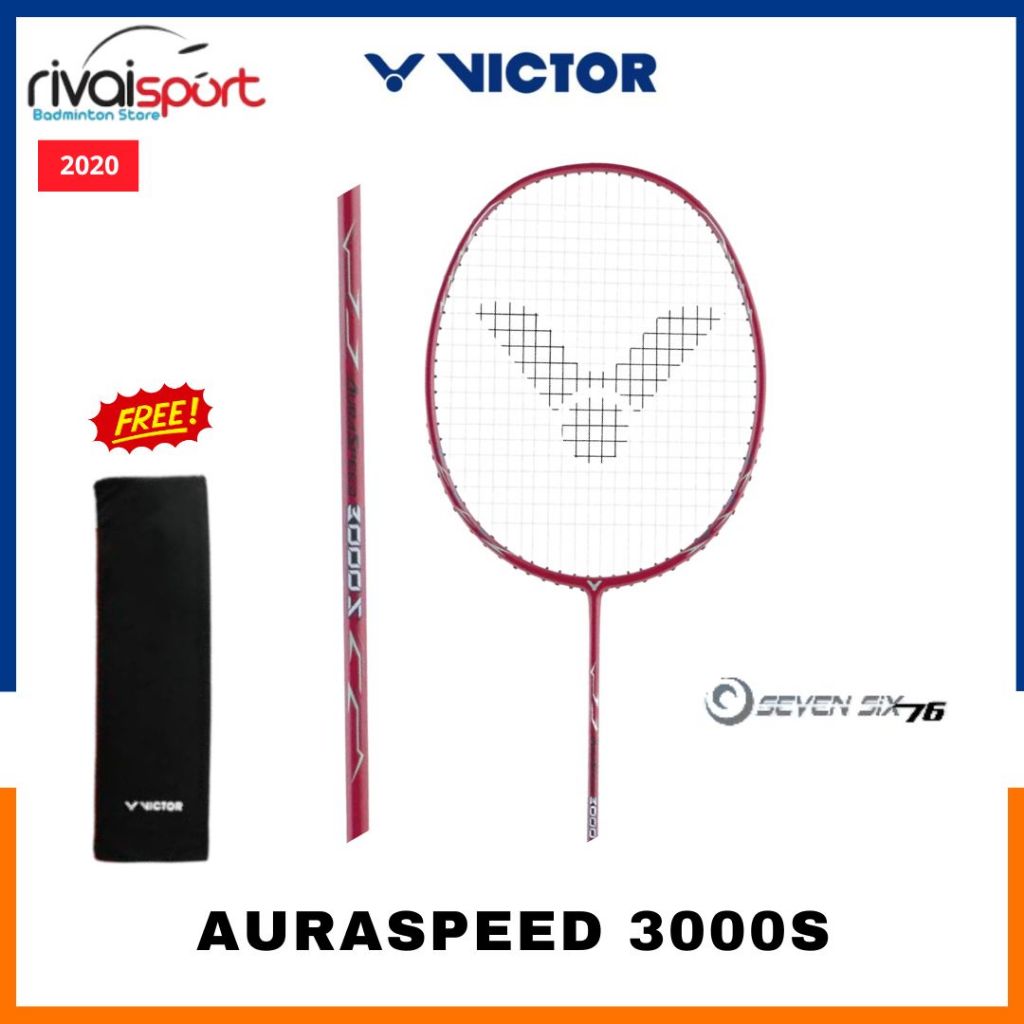 Clearance Sale Raket Badminton Victor Auraspeed 3000S / ARS 3000S / ARS 3000 S