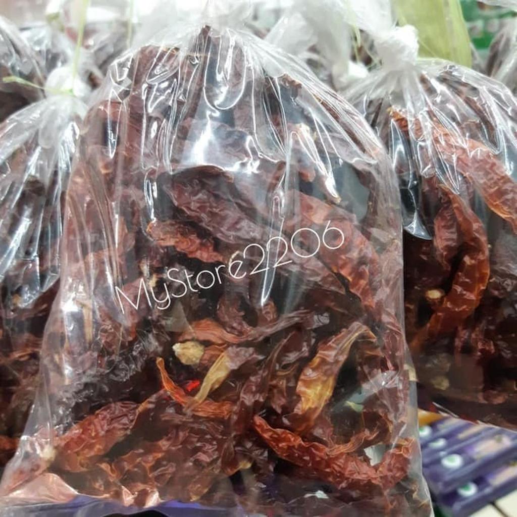 CABE BESAR KERING CABE KERING HIAM CIAU KON KALIMANTAN Cabe Kering Kalimantan Cabe Keriting Kering K