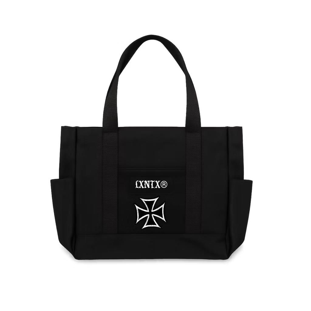 Totebag pria tote bag hitam inds tas selempang cowok