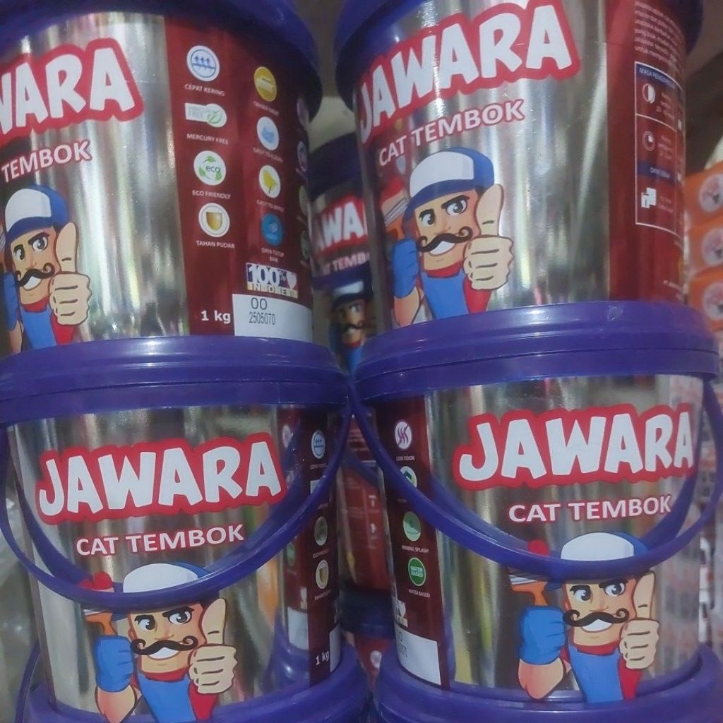 cat tembok/air putih 1kg