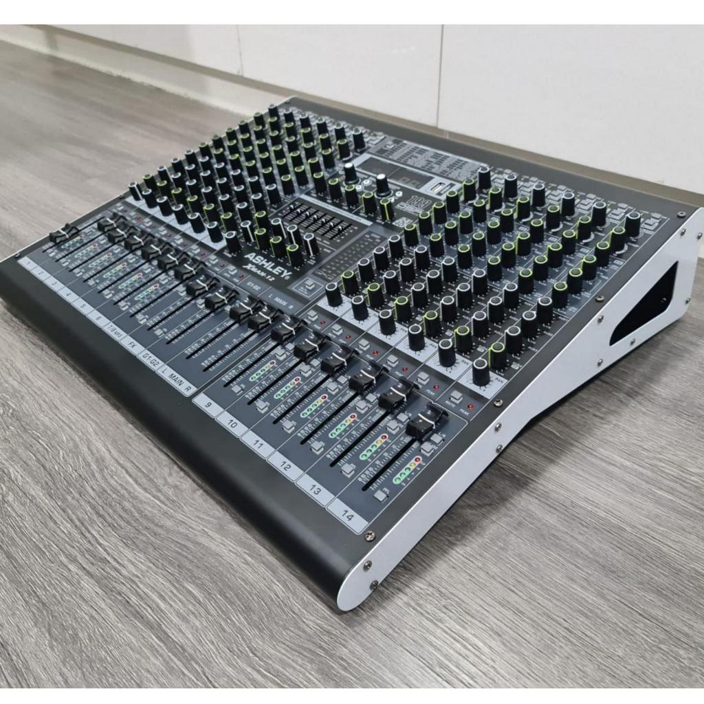 MIXER AUDIO ASHLEY XMAN12 XMAN 12 DOUBLE EFFECT MODEL BARU ORIGINAL ASHLEY
