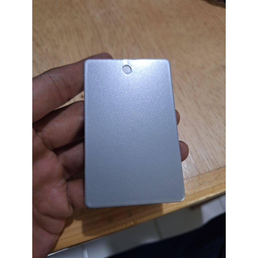 Cat Powder Coating Hitam silver - powder coating berbagai warna