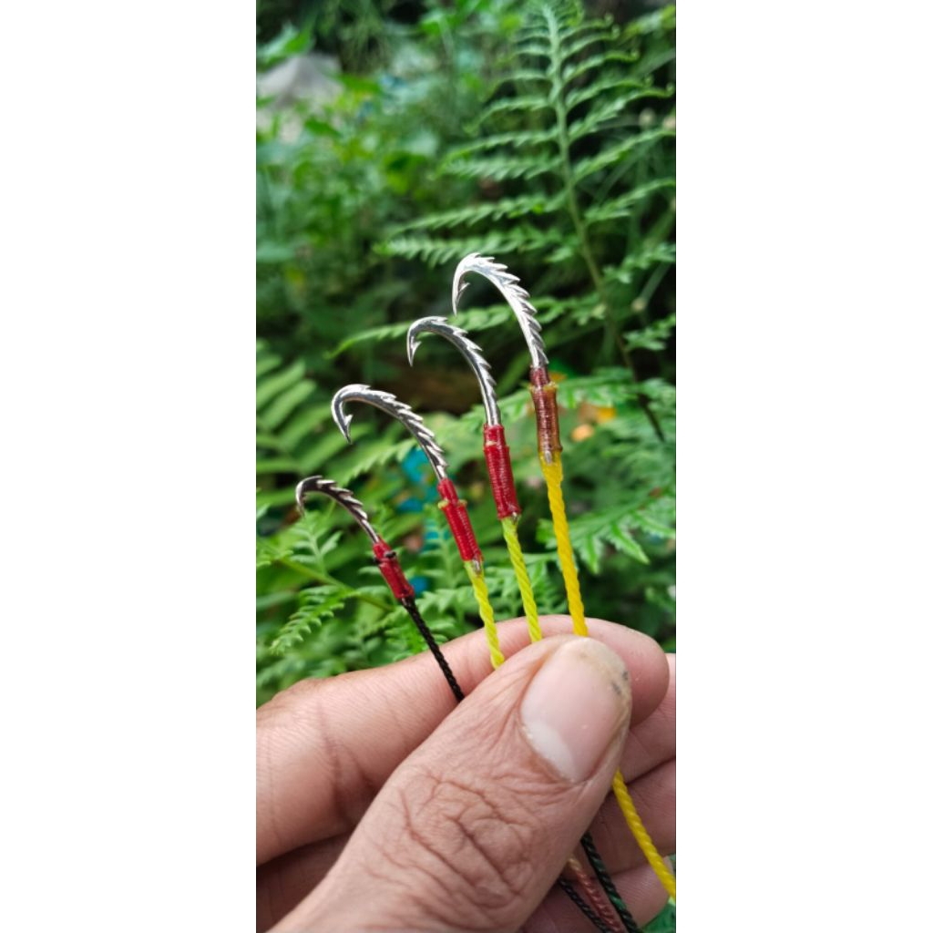 urek / kail pancing belut model Dragon bahan baja anti karat