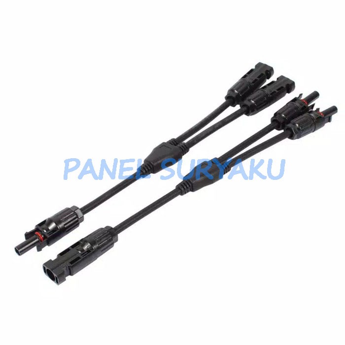 Konektor Solar Panel MC4 Cabang 2in1 Conector Solar Panel MC4 Cabang 2in1