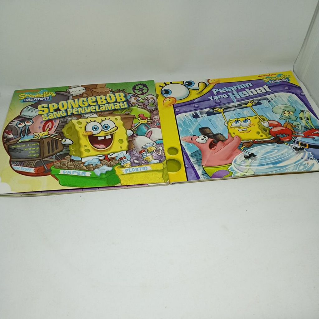 Buku Cerita Spongebob Sepaket (2 buku)