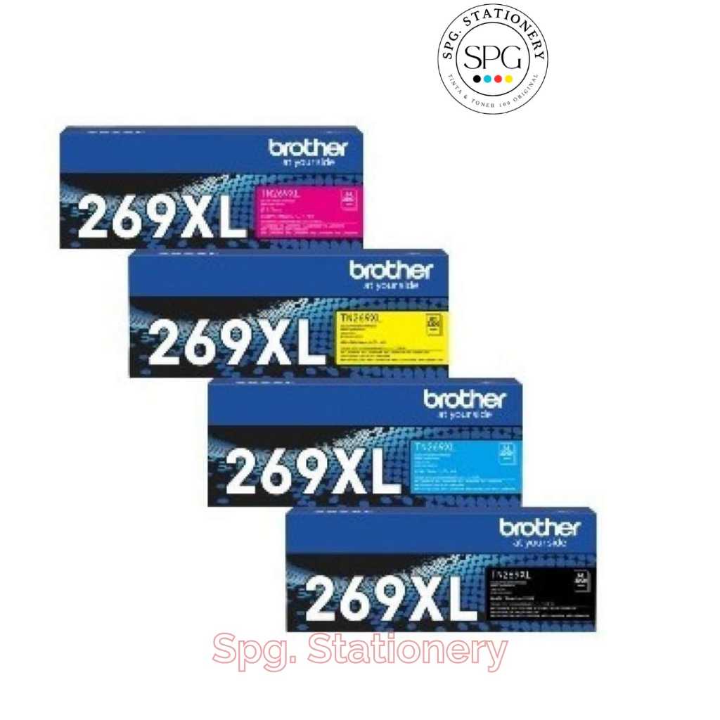 Toner Brother TN-269XL Original Black & Colour  (Tn-269XL high-yield) Black, Cyan, Magenta, Yellow  