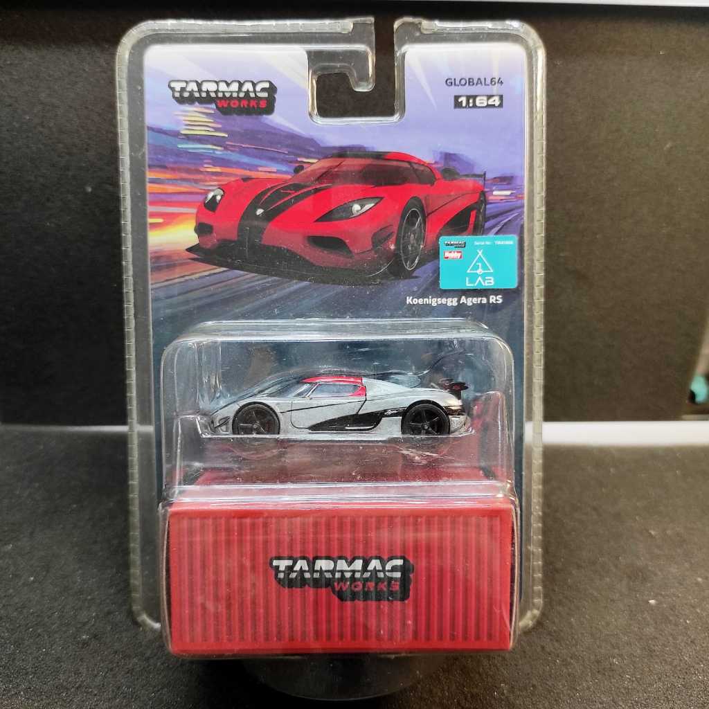 TARMAC KOENIGSEGG AGERA RS CHASE RED MERAH