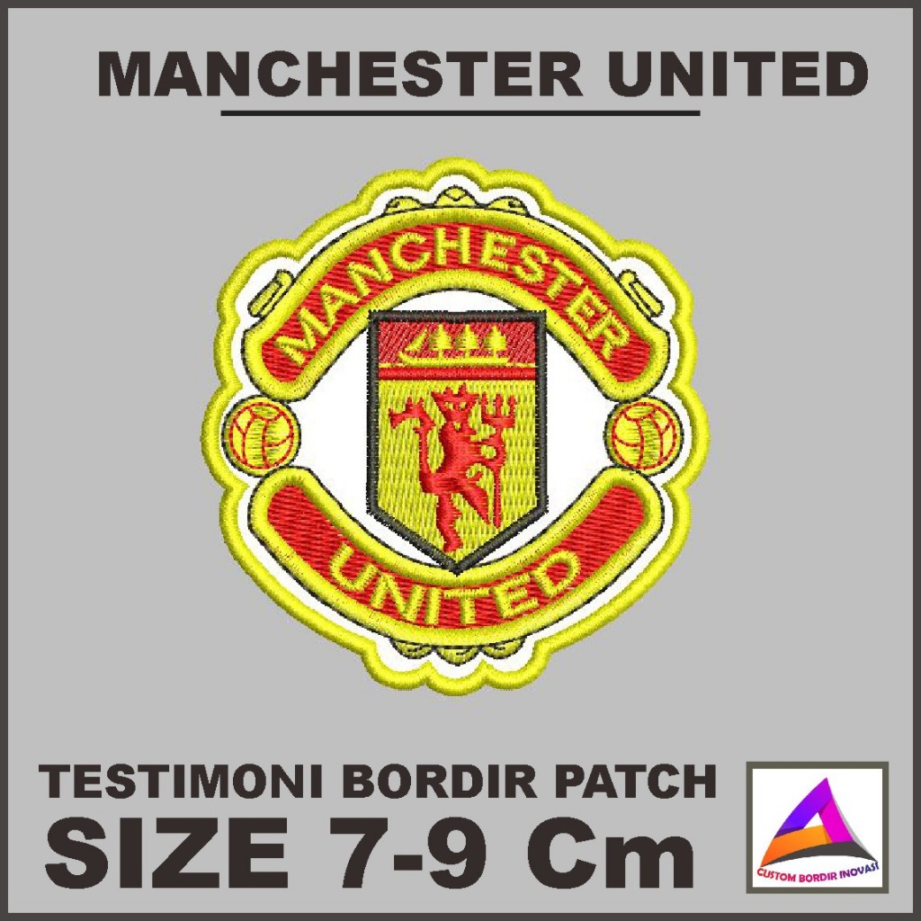 EMBLEM PATCH MANCHESTER UNITED TESTIMONI 6 - CBI