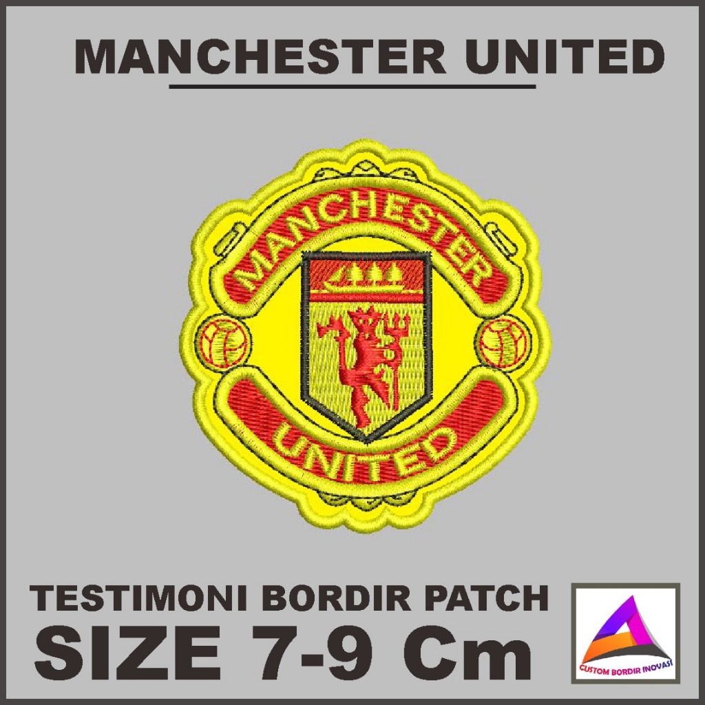 EMBLEM PATCH MANCHESTER UNITED TESTIMONI 3 - CBI