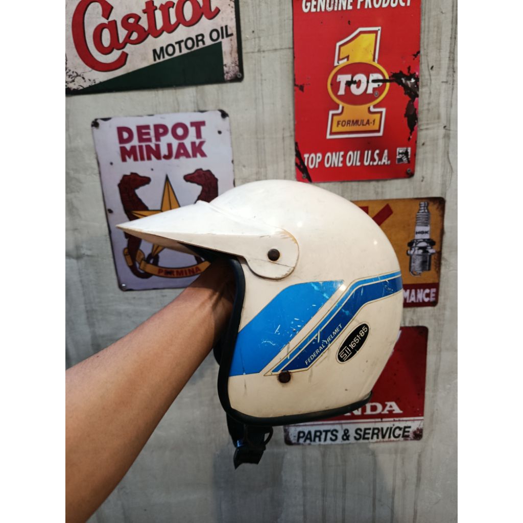 •Helm GL Series Original Vintage | Jadul | Klasik•