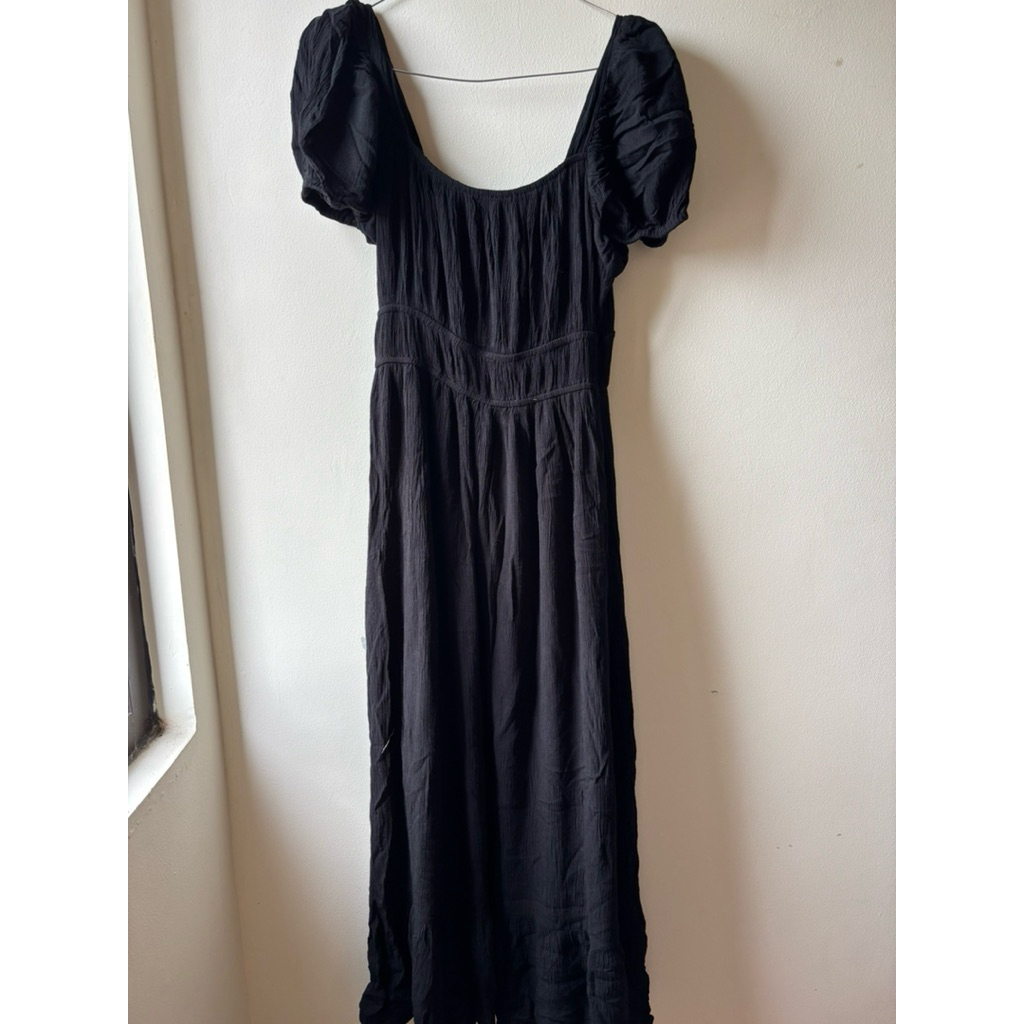 preloved dress lengan balon