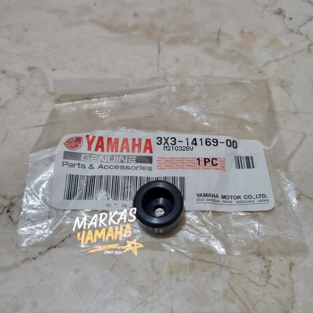 Karet Tutup Karbu Rxking Rxs Rxk Rxz 3x3-14169-00 Karet Tutup Kabel Gas Karbu Rxking Original Yamaha
