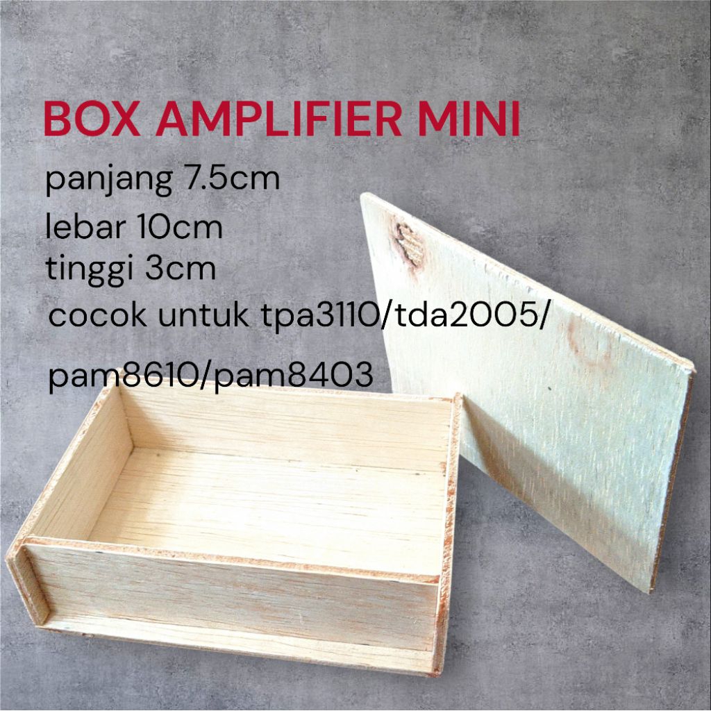box amplifier mini polos setara box x3