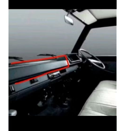 Panel Sudut dashboard Mitsubishi L300, dasbor fiber original ktb asli