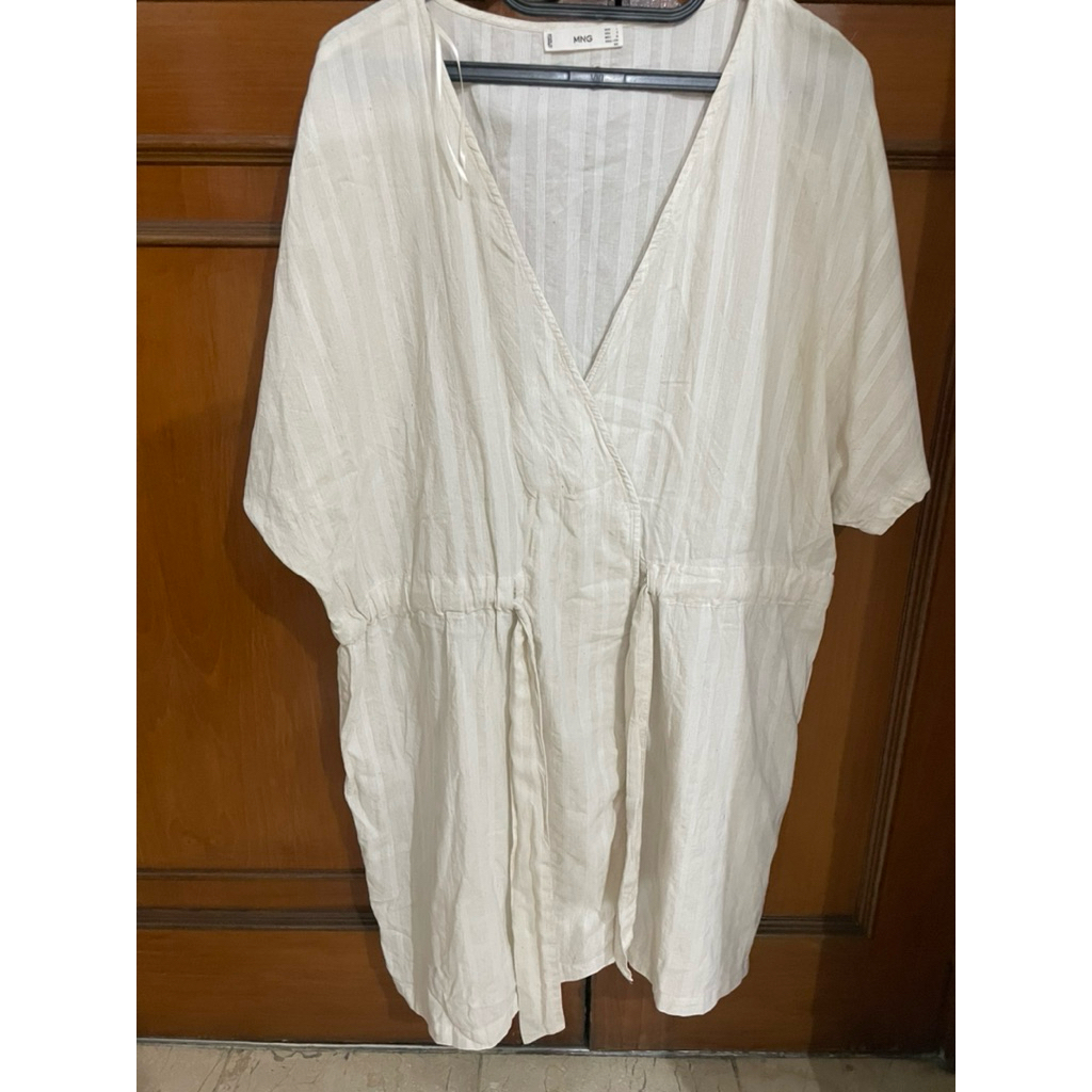 [PRELOVED] Broken White Dress - Mango size L