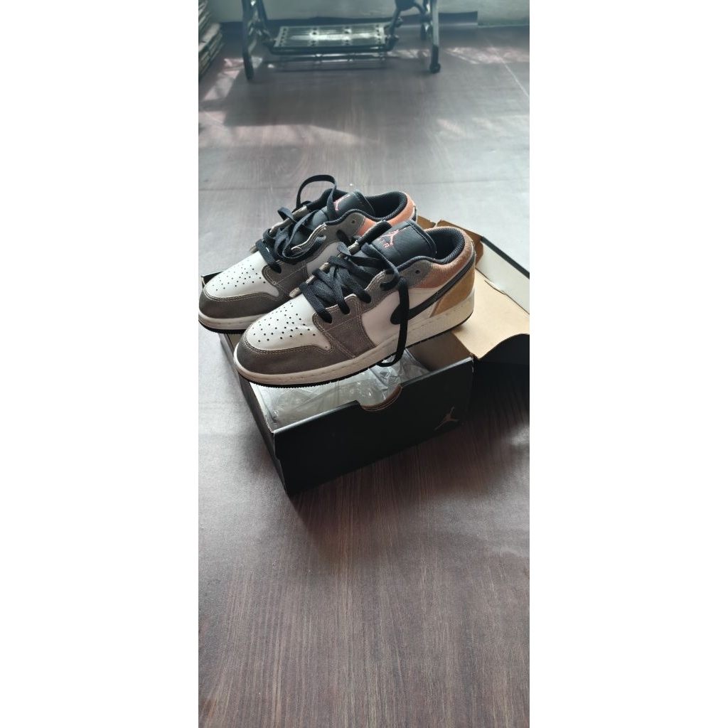 nike air jordan 1 low flight club sepatu sneakers murah ori