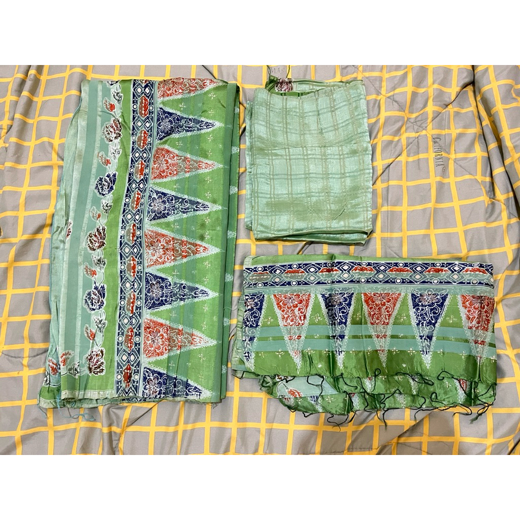 Kain Sutra Serat Nanas asli Pekalongan (SATU SET)