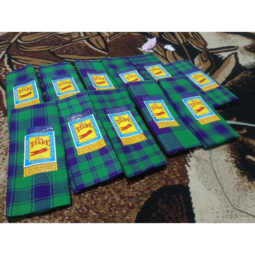 sarung cap manggis no 2 dan cap tjabe asli no 1