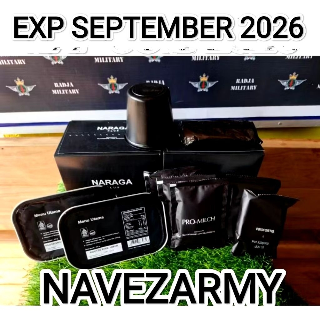 RANSUM NARAGA PLUS TNI 1 PAKET GRATIS PEMANAS  EXP SEPTEMBER  2026
