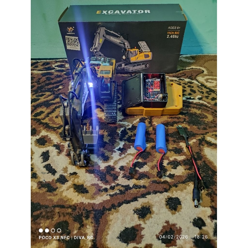 Exacavator Yigong Full Upgrade 11 CH