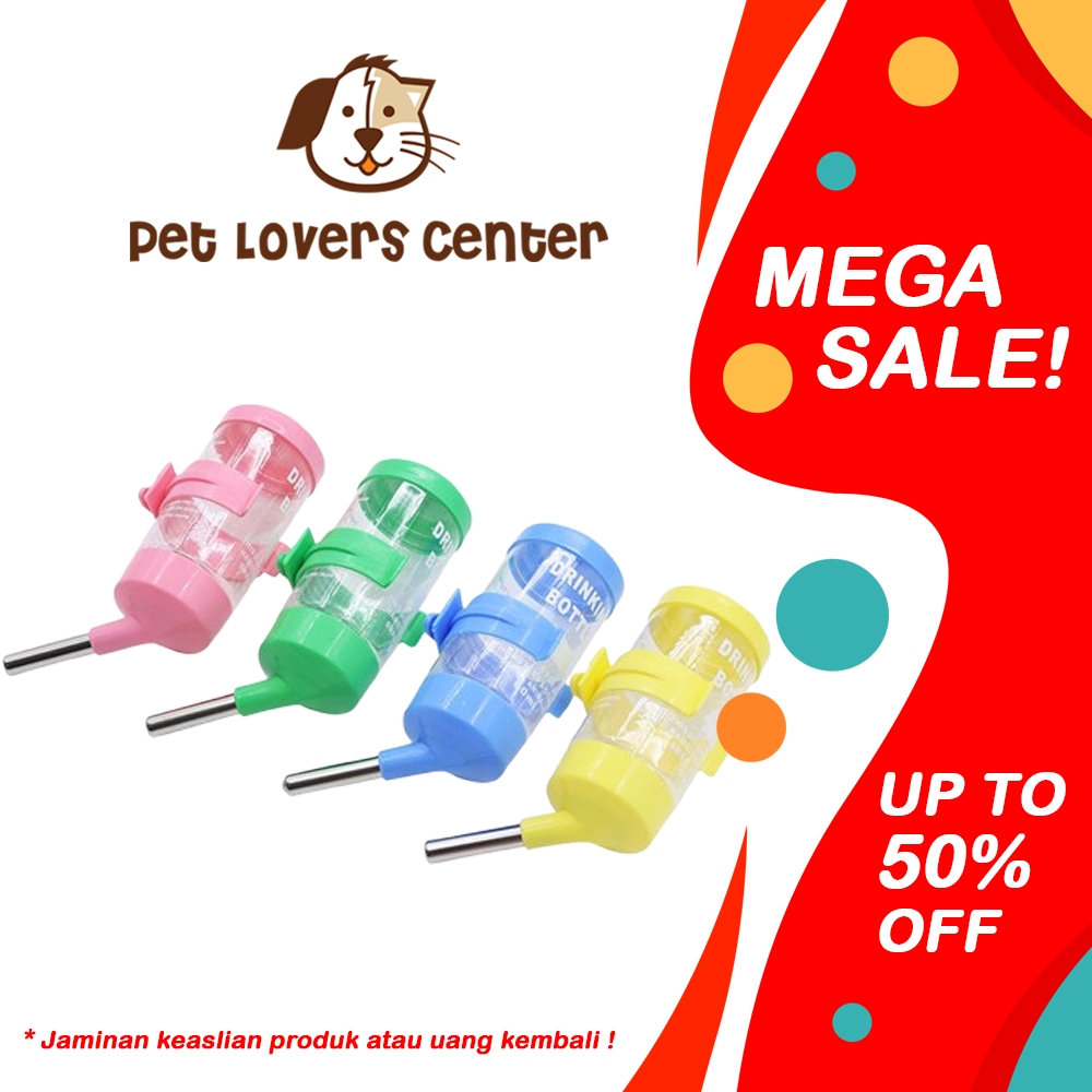 Botol Minum Gantung 80 ML - Tempat Minum Gantung Hamster atau Kelinci