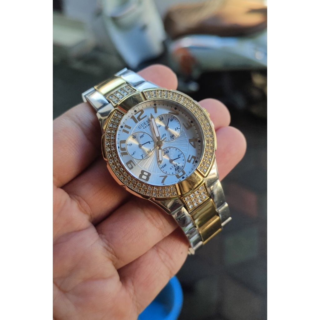 jam tangan original Guess wanita second bekas preloved