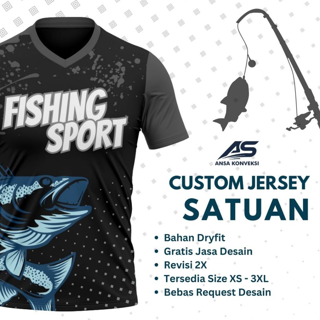 JERSEY SATUAN MOTIF MANCING | JERSEY OBLONG | JERSEY MANCING SATUAN | JERSEY MANCING CUSTOM | BAJU M