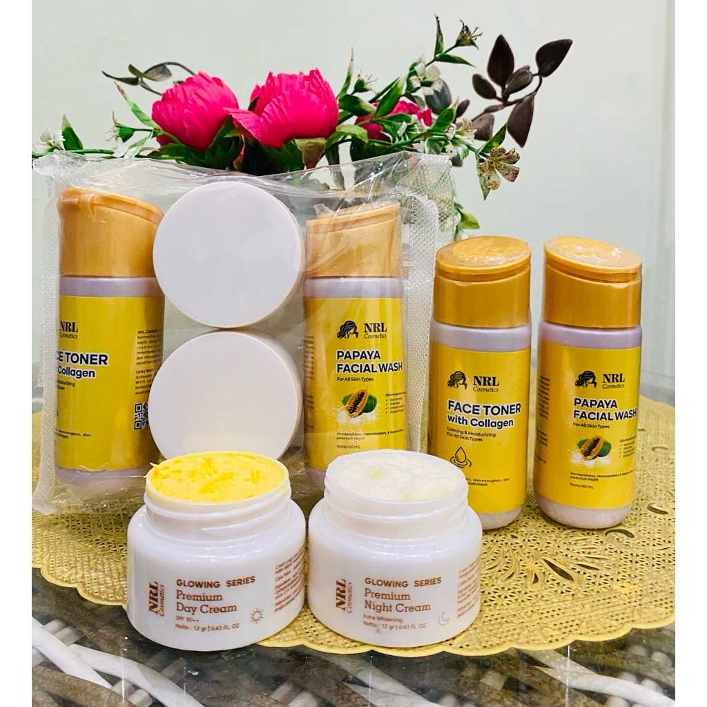 CREAM GLOWING SERIES FORMULA LAMA NRL KOSMETIK ORIGINAL 1000%