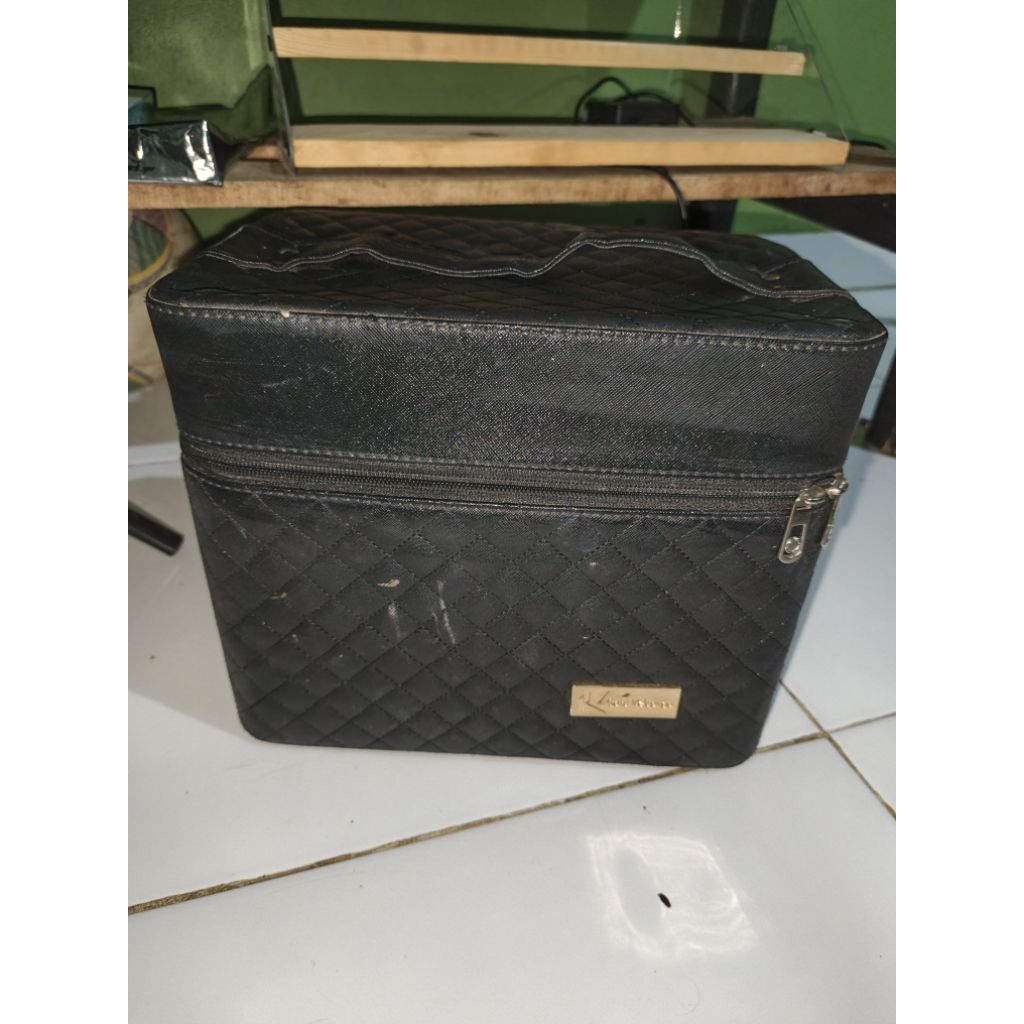 koper makeup beauty case bekas kondisi realpic