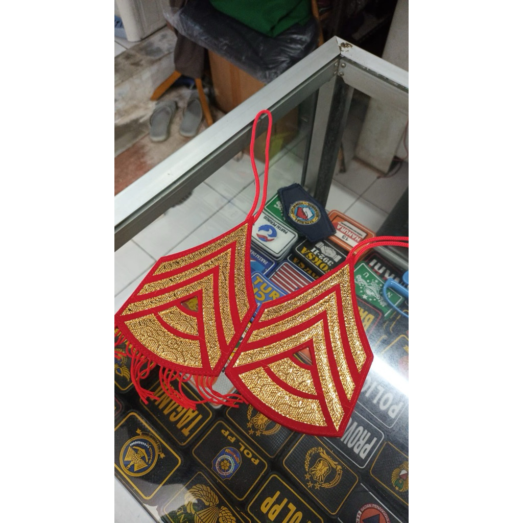 Gantungan Mobil Sevron Bordir Taruna TNI Akademi Militer AKMIL