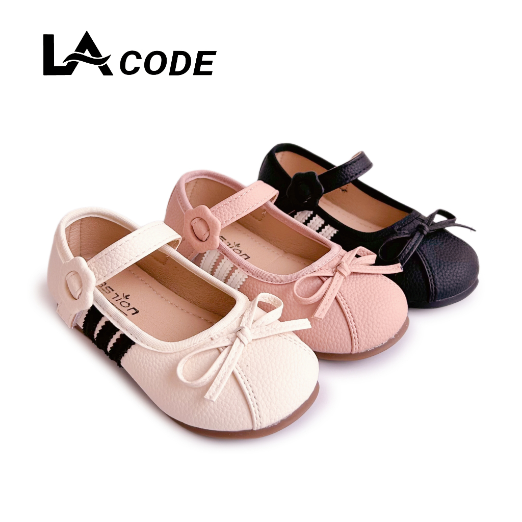 LACODE KIDS - Sepatu Pansus Anak Perempuan 21-36 Flat Shoes Anak Cewek F05 Sepatu Ballerina Flat Ana