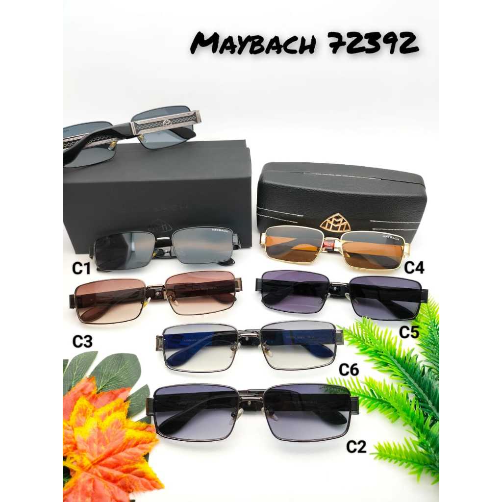Kacamata Hitam Pria Premium Maybach 72392 Original Quality | UV Protection Fashion Elegan & Mewah