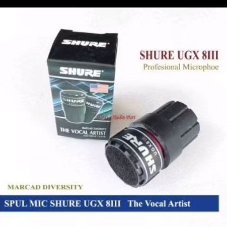 SPUL MICROPHONE AUDIO MICROPHONE SHURE ORIGINAL DYNAMIC UGX 8  PROFESIONAL THE VOCAL ARTIST