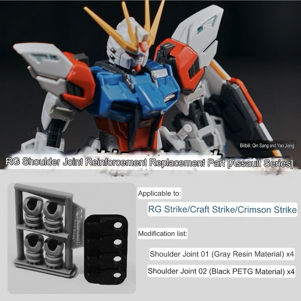 RG Strike/Build Upgrade Part 3D Print