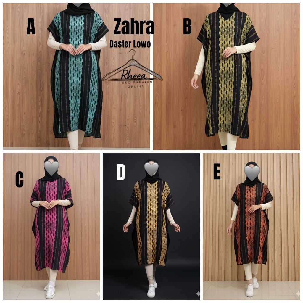 daster lowo Zahra, rayon premium grade A, batik cap, adem