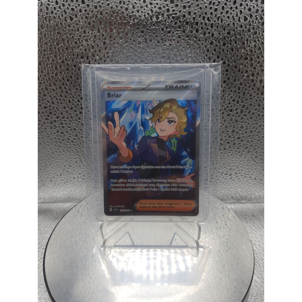 Kartu Pokemon - 2024 Pokemon Bimbingan Rasi #212 Briar Trainer SR