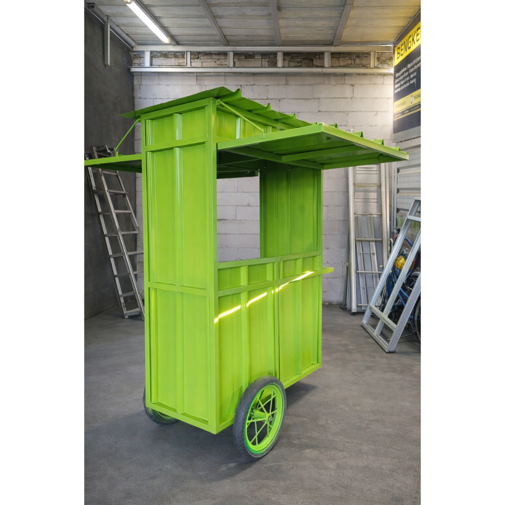 Gerobak Es Teh Solo lengkap