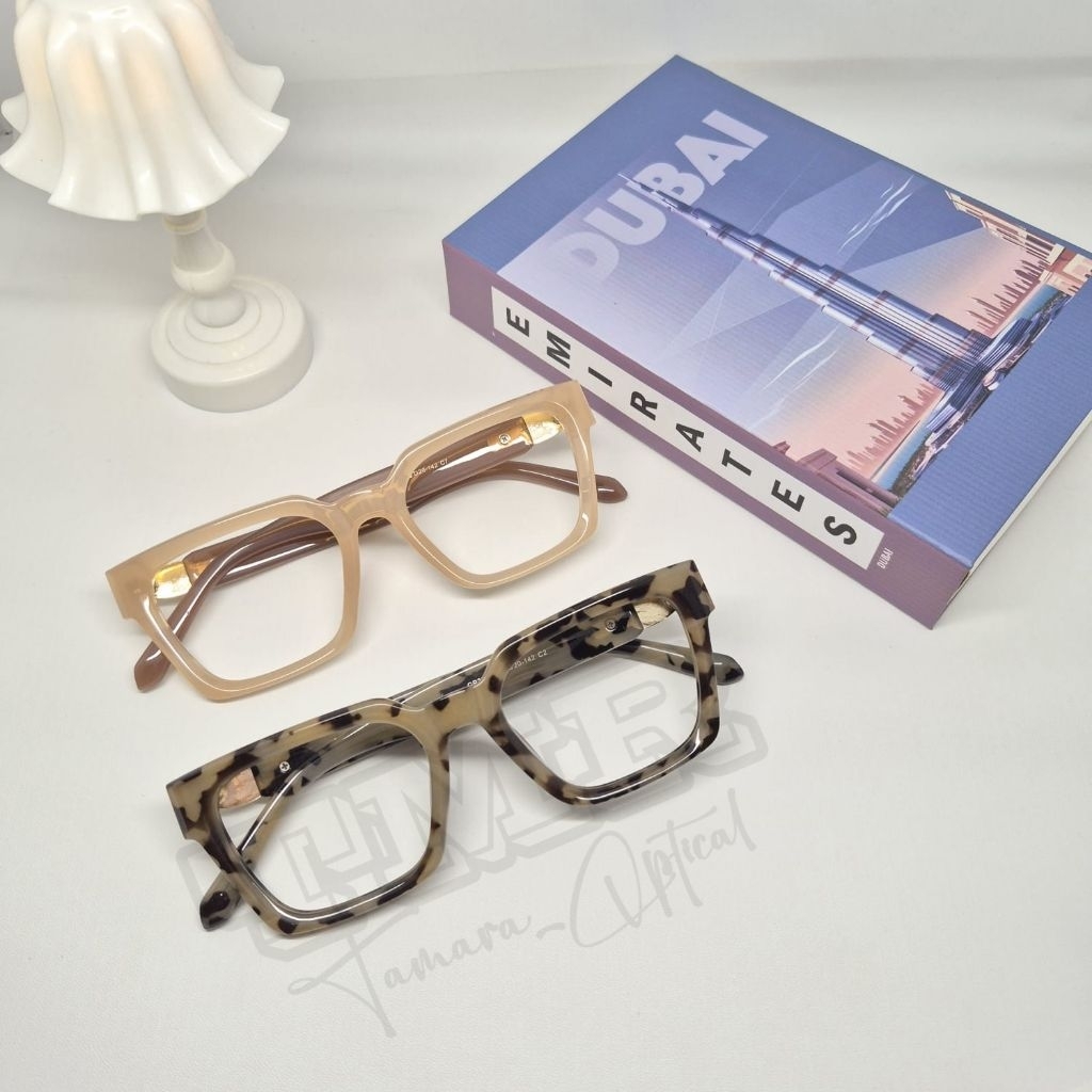 KACAMATA KOTAK KACAMATA MINUS KACAMATA WANITA KOKOH TEBAL FRAME:25148