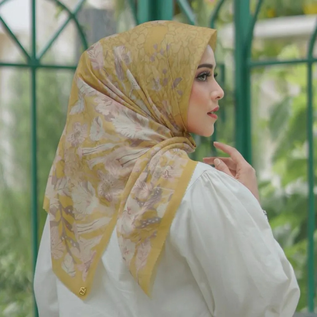 BUTTONSCARVES THE DAISY - YELLOW