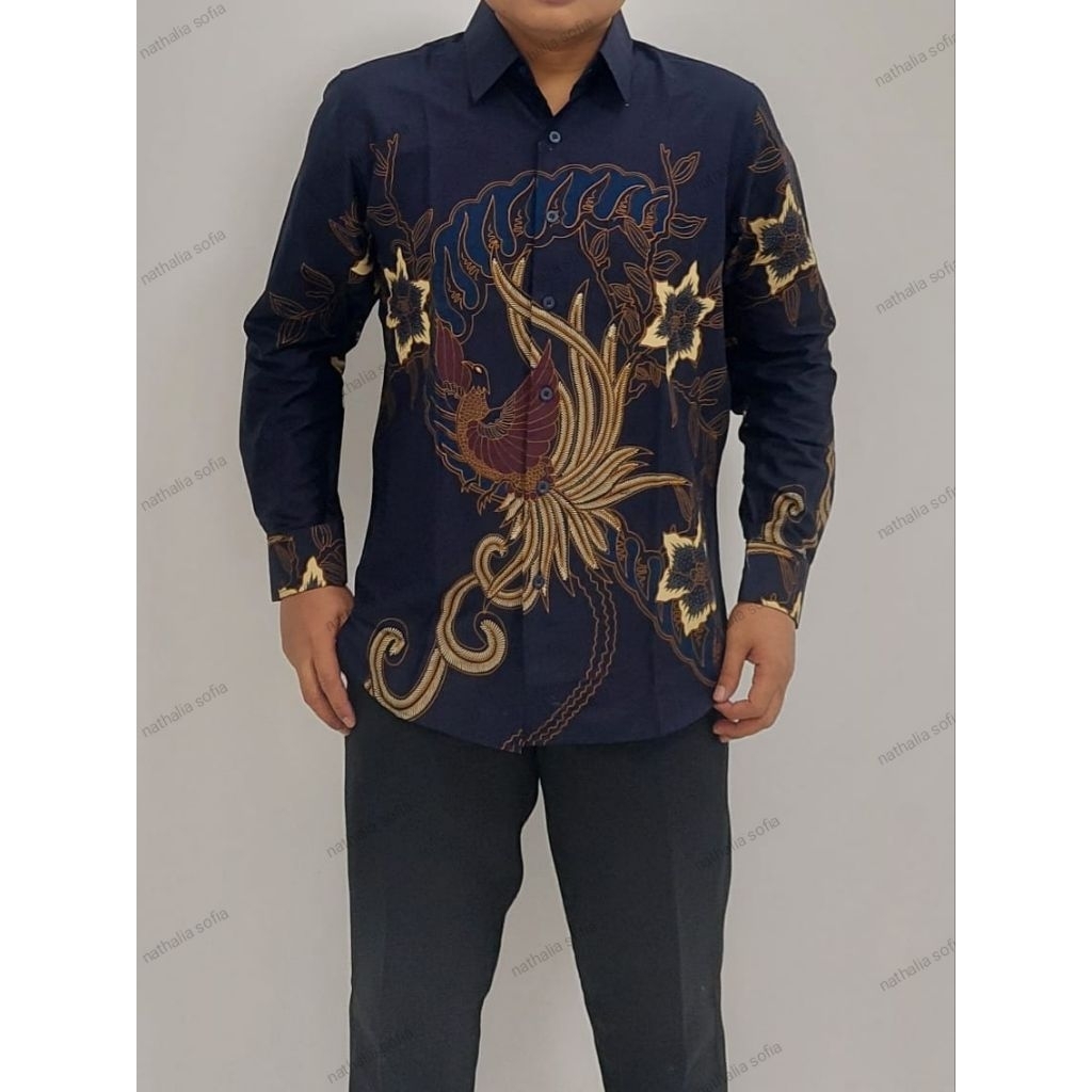 FIRENZE size M-XL KEMEJA PANJANG BATIK PRIA / KEMEJA BATIK COWOK / KEMEJA BATIK INDONESIA / KEMEJA B