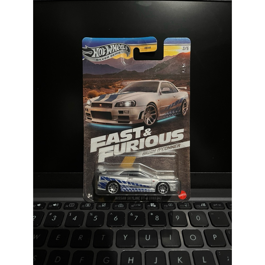 Hotwheels Nissan R34 - FnF Brian Series