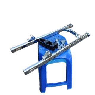Arm supra x125 tipe long full besi tebal/supit belakang/swing arm karisma long hanmade bagus