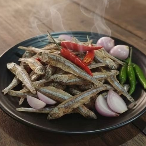 ikan teri tawar tanpa garam bersih gurih 500gr