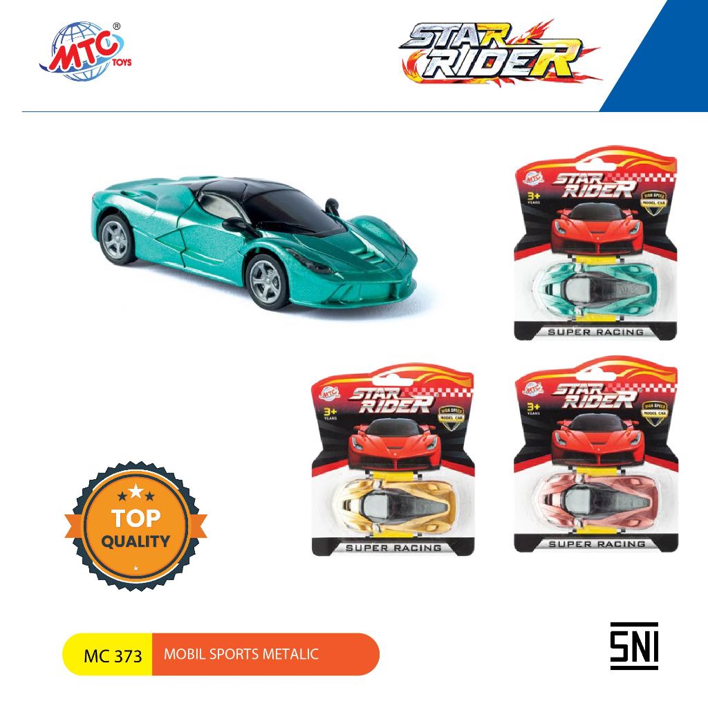 Mainan Anak Mobil Sport Laki Laki Sport Car Lambo Star Rider Viral Murah TMC 373