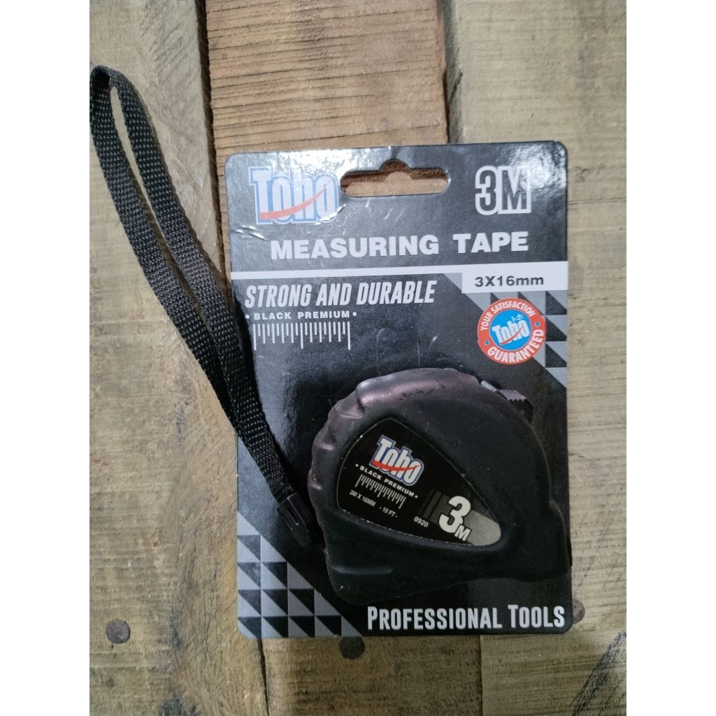 Meteran Tukang 3 Meter / Measuring tape Merek Toho