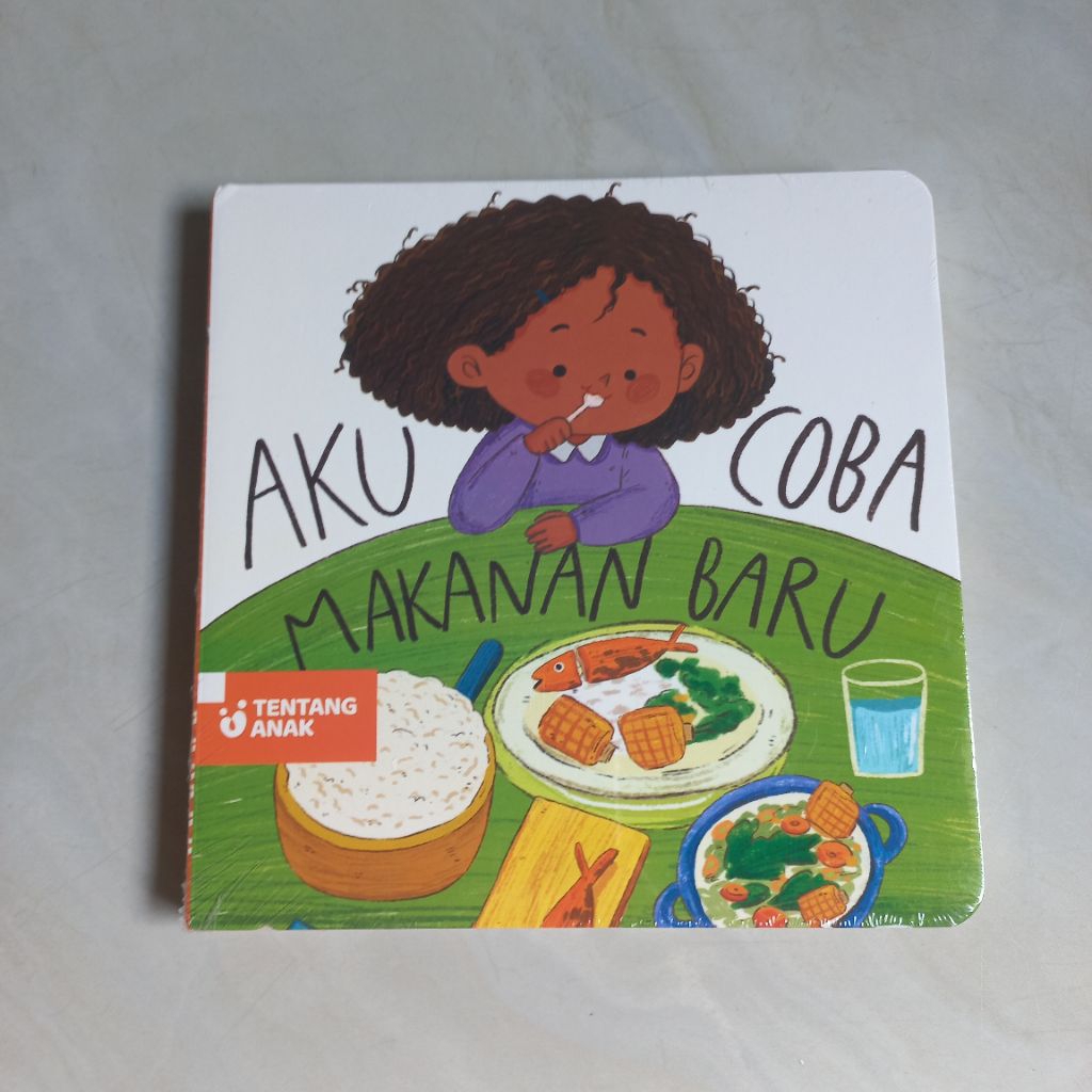 Buku Tentang Anak - aku coba makanan baru