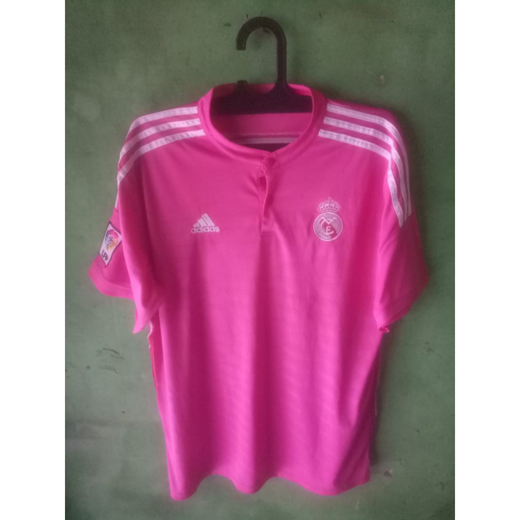 Jersey Second GO Real Madrid Pink 2014/15 size L