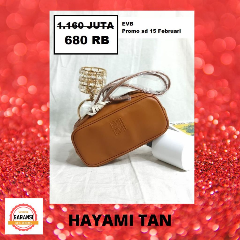 Tas selempang wanita EVB sale HAYAMI 100% Original Store