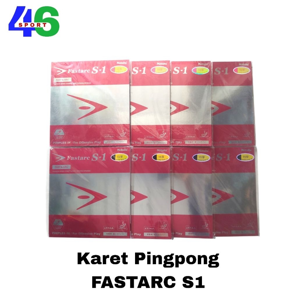 Karet Bet PingPong Nittaku Fastarc S-1 Original