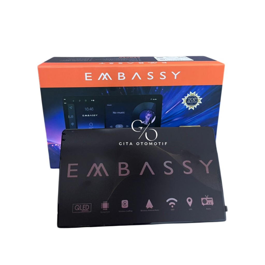 HEAD UNIT ANDROID 9 Inch RAM 4/64 GB EMBASSY - CANCER